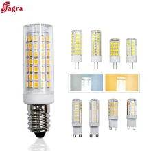 

LED G4 G9 E14 3W 5W 7W 9W Light Bulb AC220V LED Lamp SMD2835 Spotlight Chandelier Lighting Replace 30W 50W 70W 90W Halogen Lamps