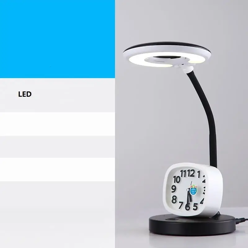 Tischlampe escritorio candeeiro затемнения светодиодные исследование tete горит настольная Светодиодная лампа luminaria настольная lampara де меса настольный светильник