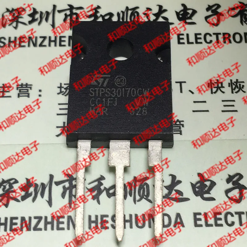 1 шт. STPS30170CW TO-247 170V 30A TP4054 LTC4054 LTC4054ES5-4.2 LTH7 SOT-23 IPD075N03LG IPD075N03L 075N0 | Обустройство дома