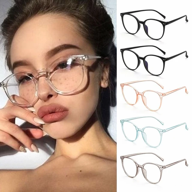 Oversized, Round Blue Light Blocking Glasses