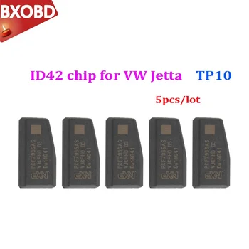 

10pcs/Lot ID42(T10) transponder chip for JETTA car remote key High quality ID 42 Car key chip
