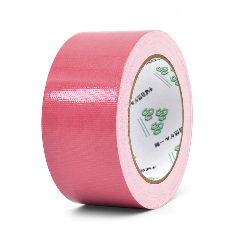 45 мм прорезиненная тканевая основа, супер прочная водонепроницаемая клейкая лента для ремонта, Волшебная Бытовая клейкая лента с высокой вязкостью - Цвет: Розовый