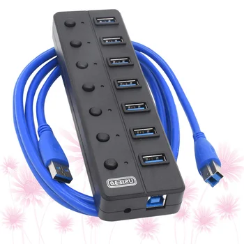 

1PC Concentrator Durable Computer Creative Hub Converter for School Home