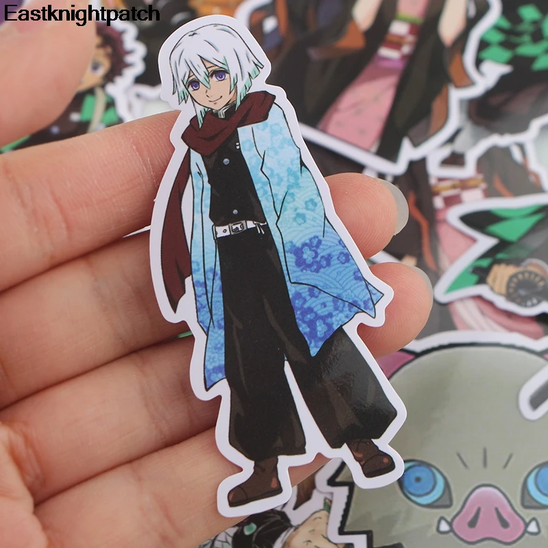 17 шт. kimetsu no yaiba наклейка для DIY скрапбукинга альбом багаж ноутбук скейтборд телефон тетрадь Наклейка украшения E1072