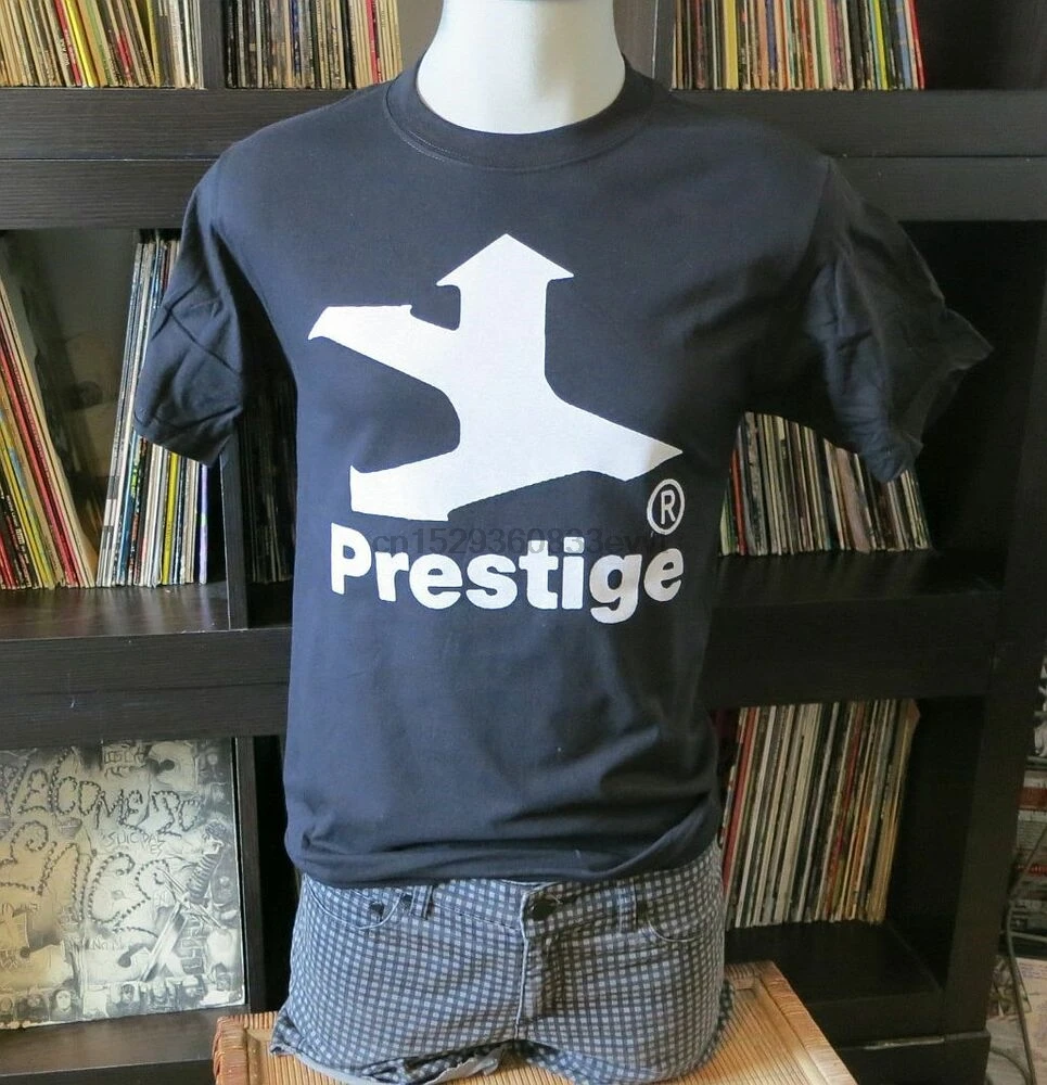 Футболка с надписью Prestige Records jazz coltrane sonny rollins |