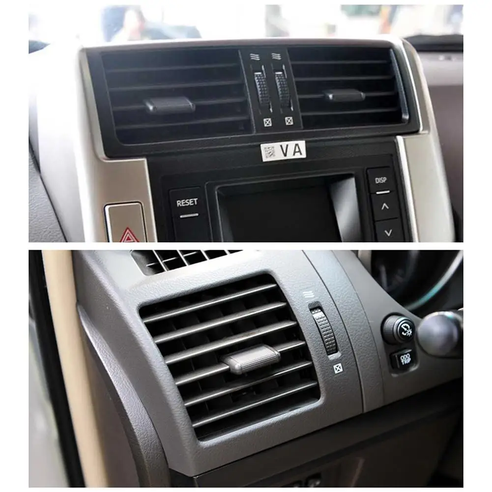 Автомобильный передний A/C Вентиляционный Выход Tab зажим Ремонтный комплект для Toyota Prado 2010- авто аксессуары