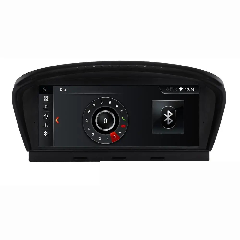 Excellent HFCYJIA 8.8" Car GPS Navi Screen For BMW E60 E90 2005-2012 Android 9.0 System Display Player 2+32G RAM WIFI Google BT IPS Touch 1