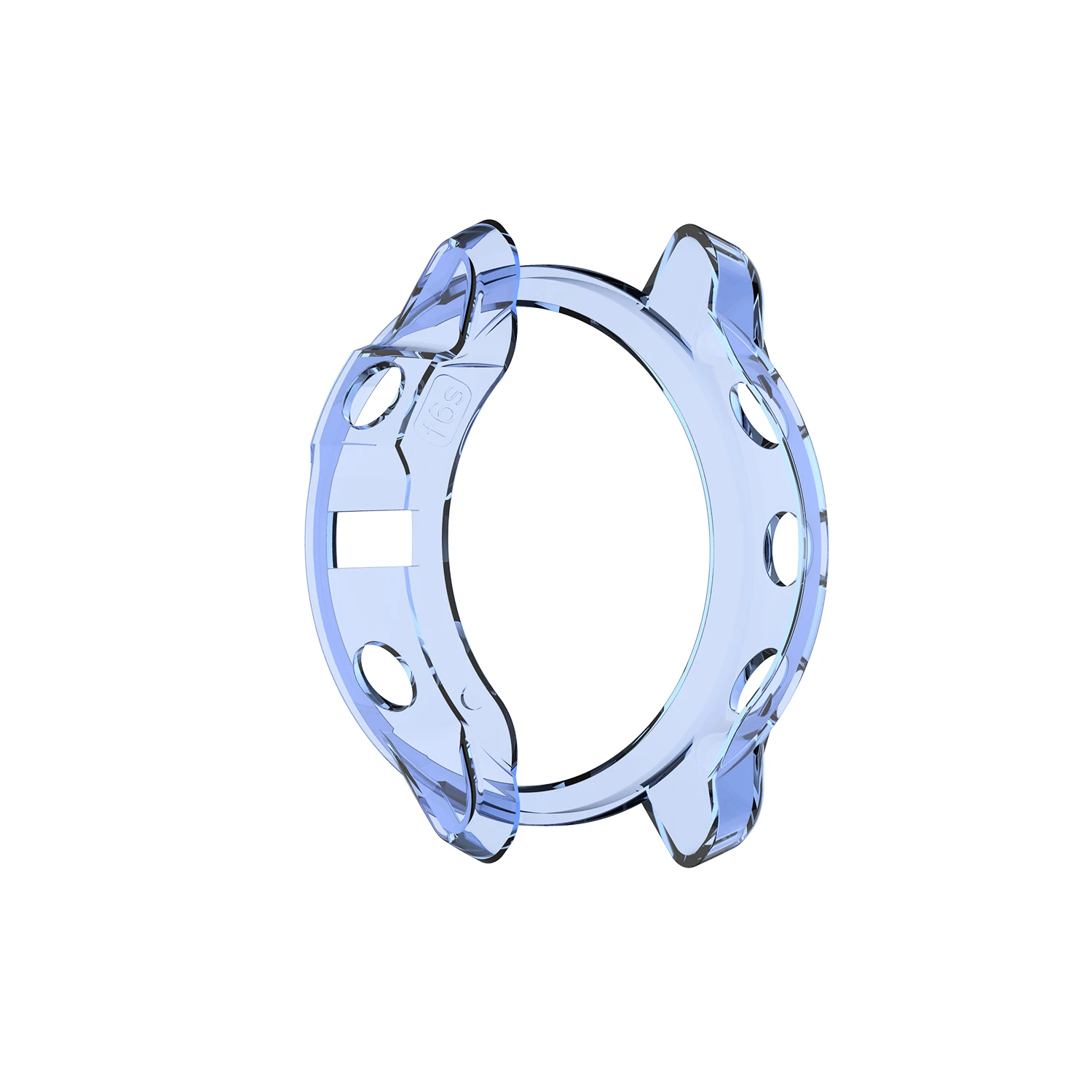 Blue Модный Силиконовый противоударный защитный чехол для Garmin fenix 6 6x 6s прозрачный мягкий ТПУ защитный чехол - Цвет ремешка: Blue