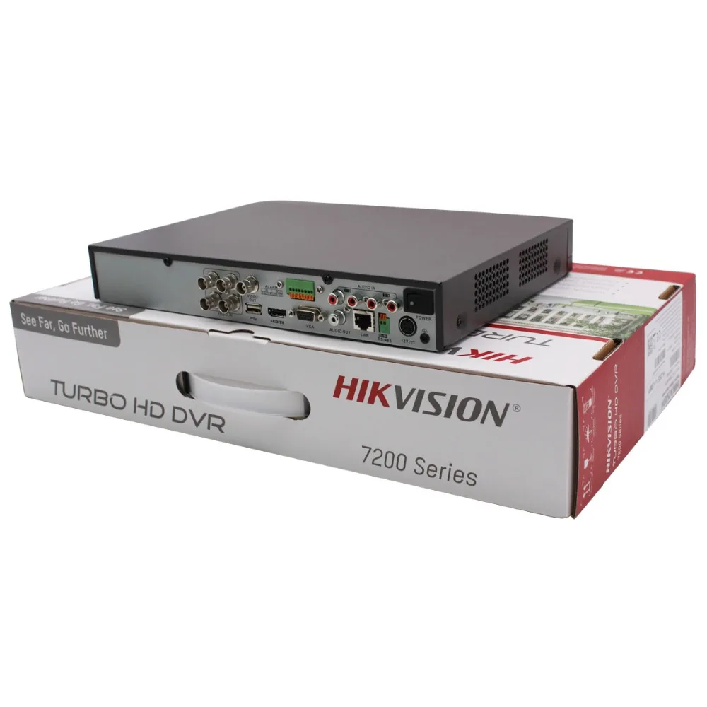 Hikvision 4CH DVR KITSurveillance видео регистратор DS-7204HUHI-K1 5MP пуля аналоговая камера для безопасности DS-2CE16H0T-IT3F