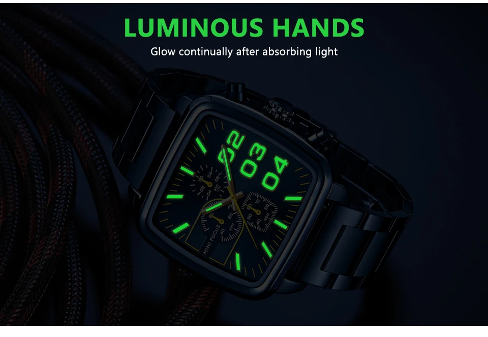 MINI FOCUS Quartz Watch for Men Waterproof_voghion.com