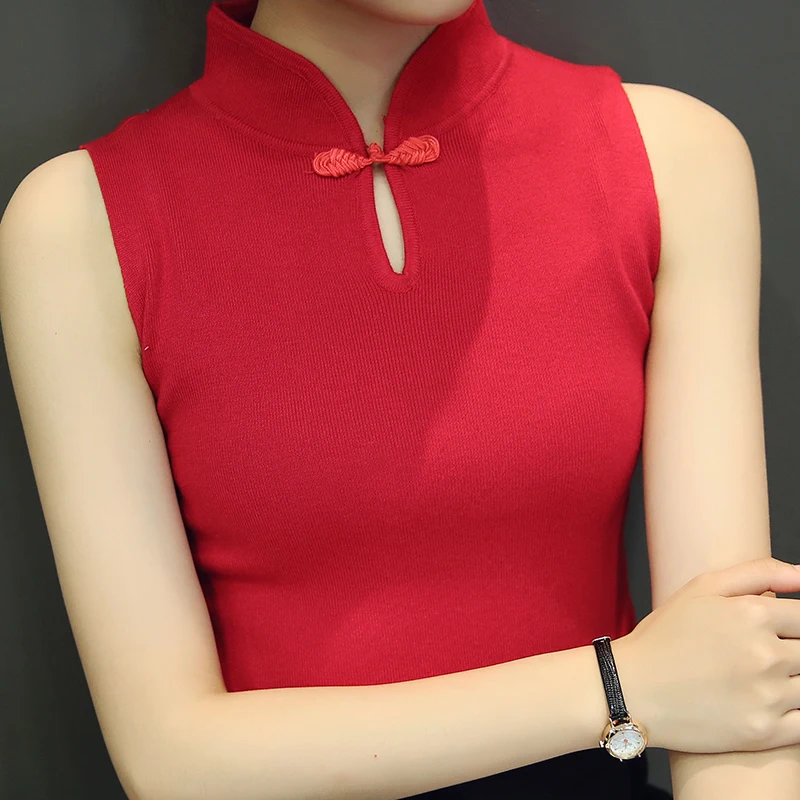 

2019 Real Cotton Paisley Lace Camisole Top Woman Top Lingerie New Ice Knitted Vest Sleeveless Blouse In Autumn