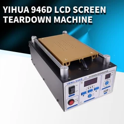 YIHUA – pompe à vide 946D III avec écran LCD, séparateur d'écran Intelligent avec lampe à polymérisation, pompe à vide intégrée 