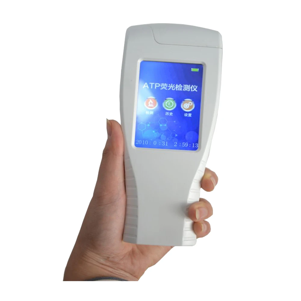 US $748.50 China Manufacture Water Quality Test ATP Rapid Fluorescence Detector Portable RLU ATP Analyzer