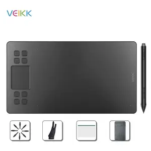 VEIKK – tablette graphique A50 10x6 pouces pour dessin Digital, avec stylet passif sans batterie à 8192 niveaux de sensibilité à la pression