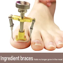 Ingrown Toenail Corrector Pedicure Toenail Fixer Foot Nail Care Orthotic Stainless Steel Treatment Bunion Correction Tools