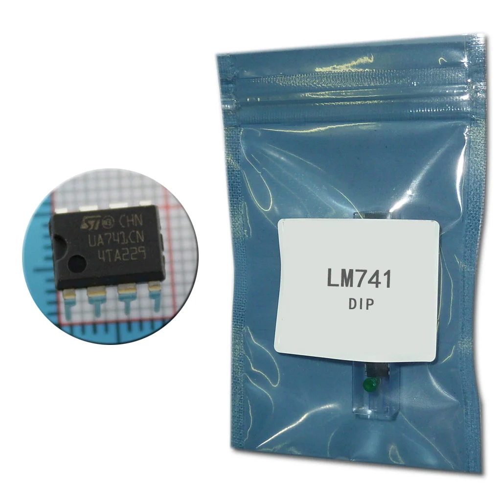 10 шт./лот интегральная схема UA741CN LM741 операционный усилитель DIP-8 хит продаж новый
