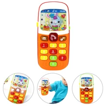 Электронный игрушечный телефон детский мобильный телефон Обучающие игрушки музыка ребенок младенческий телефон лучший подарок для ребенка