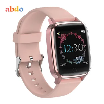 

R1 Sport Smart Watch Women Heart Rate Monitor Blood Pressure Smartwatch Men Call Reminder Fitness Tracker Band For Android IOS