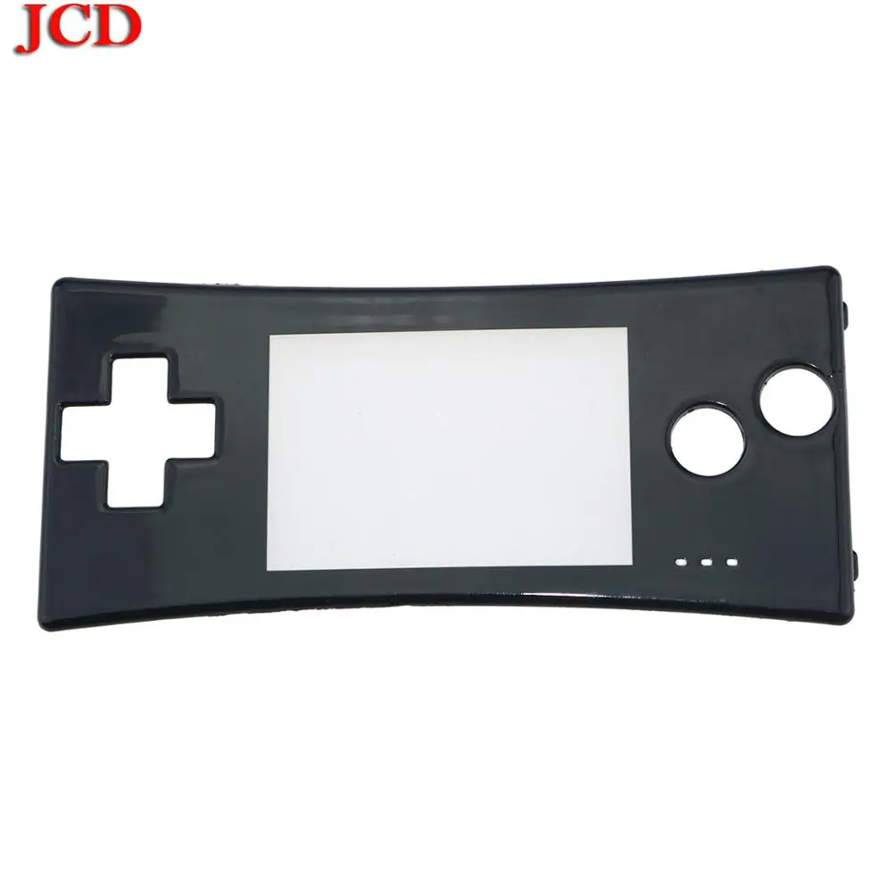 JCD цвет синий, черный; большие размеры красное серебро для Gameboy Micro крышка модный стиль Лицевая панель крышки для GBM Системы передняя часть корпуса чехол