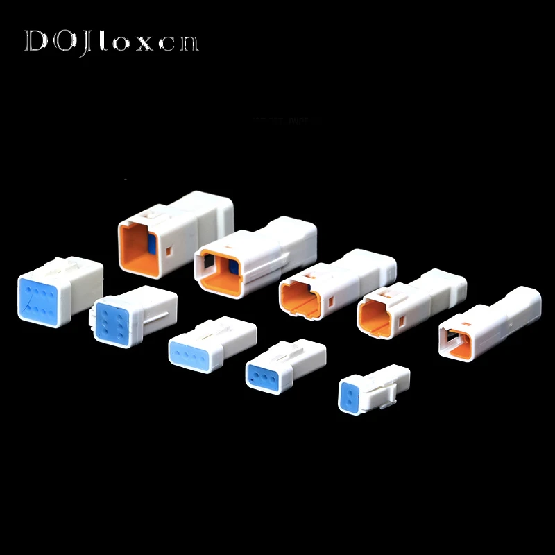 1 Set 2 3 4 6 8 Pin Jwpf 0.7Mm Connettore Elettronico Impermeabile Presa Cablaggio Maschio Femmina Butt Plug Per Benz Bmw Jst-02T