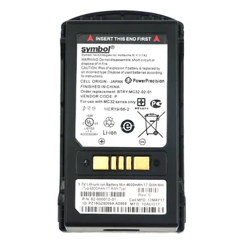 

Battery for Motorola Symbol MC3200 MC32N0-R MC32N0-G MC32N0-S (4800mAh)