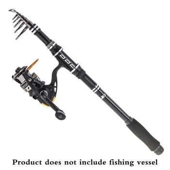 

Portable Carbon Small Sea Pole Fiber Telescope Fishing Rods Travel Spinning Fishing Pole Fishing Tools #83