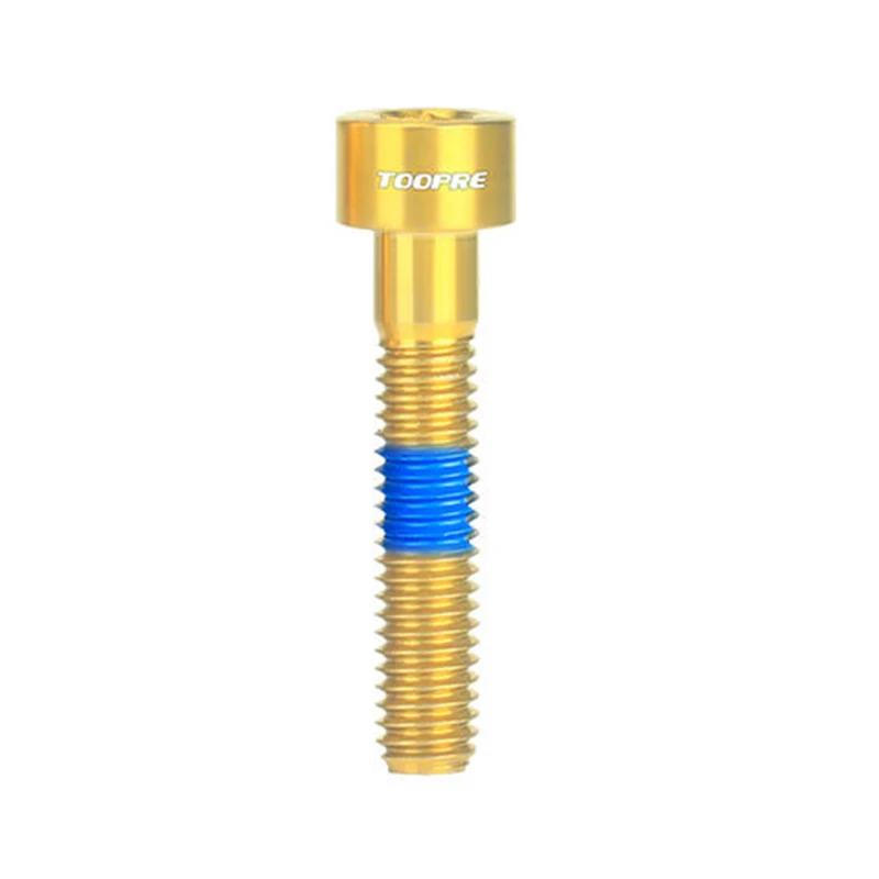 

MTB Bike Headset Cap Screw Titanium Alloy Bicycle Stem Screw M6*30/M6*35/M6*40mm