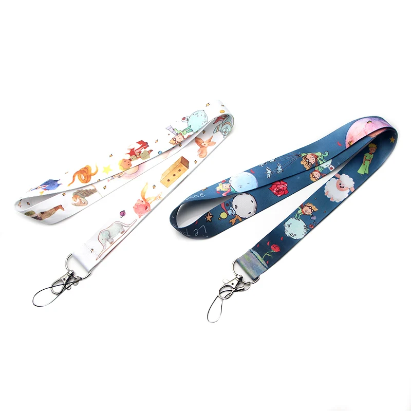 

Little prince keychain Accessories Safety Breakaway Mobile Phone USB ID Badge Holder Keys Straps Tags Neck lanyards Camera E0489