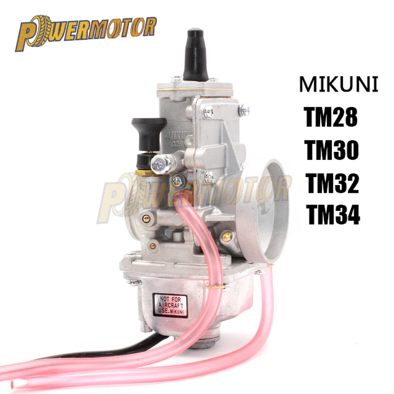 Карбюратор Mikuni 28 мм 30 мм 32 мм 34 мм TM28 TM30 TM32 TM34 2 T гоночный двигатель Carburador Spigot для Mikuni Honda 250 LT250 Racing