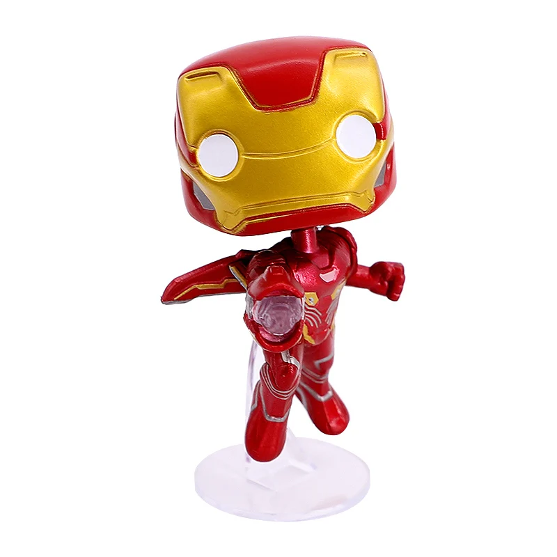 

Funco Ironman Action Figure Bobble Head Toys for Kids Avengers Infinity Iron Man