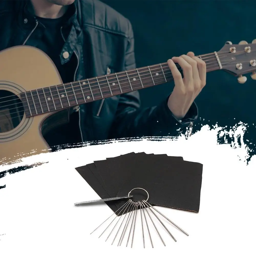 

Guitar Pillow Cushion Groove Grinding Knife String Slot Metal Round File DIY Guitar Repair Parts Tool
