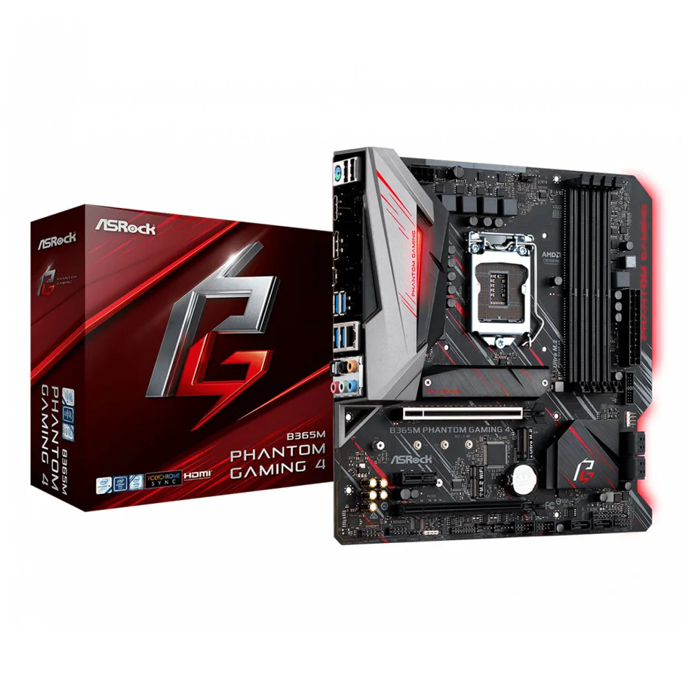 Материнская плата ASRock B365M PHANTOM GAMING 4