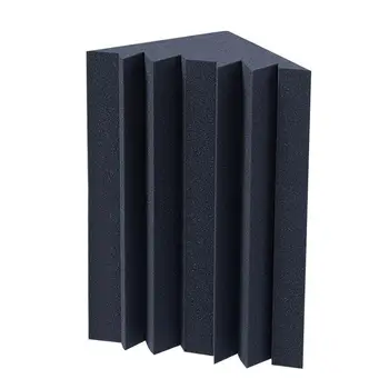 

1 pcs Acoustic Soundproof Foam Charcoal Bass Trap Sound Corner Polyurethane Studio Wall Soundproofing Foam Absorption V3Z4