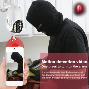 

20LED IP66 Outdoor Voice Recorder Network Cam AP Camcorder Dual Antennas Home Security Indoor Two-Way Audio Motion Detection