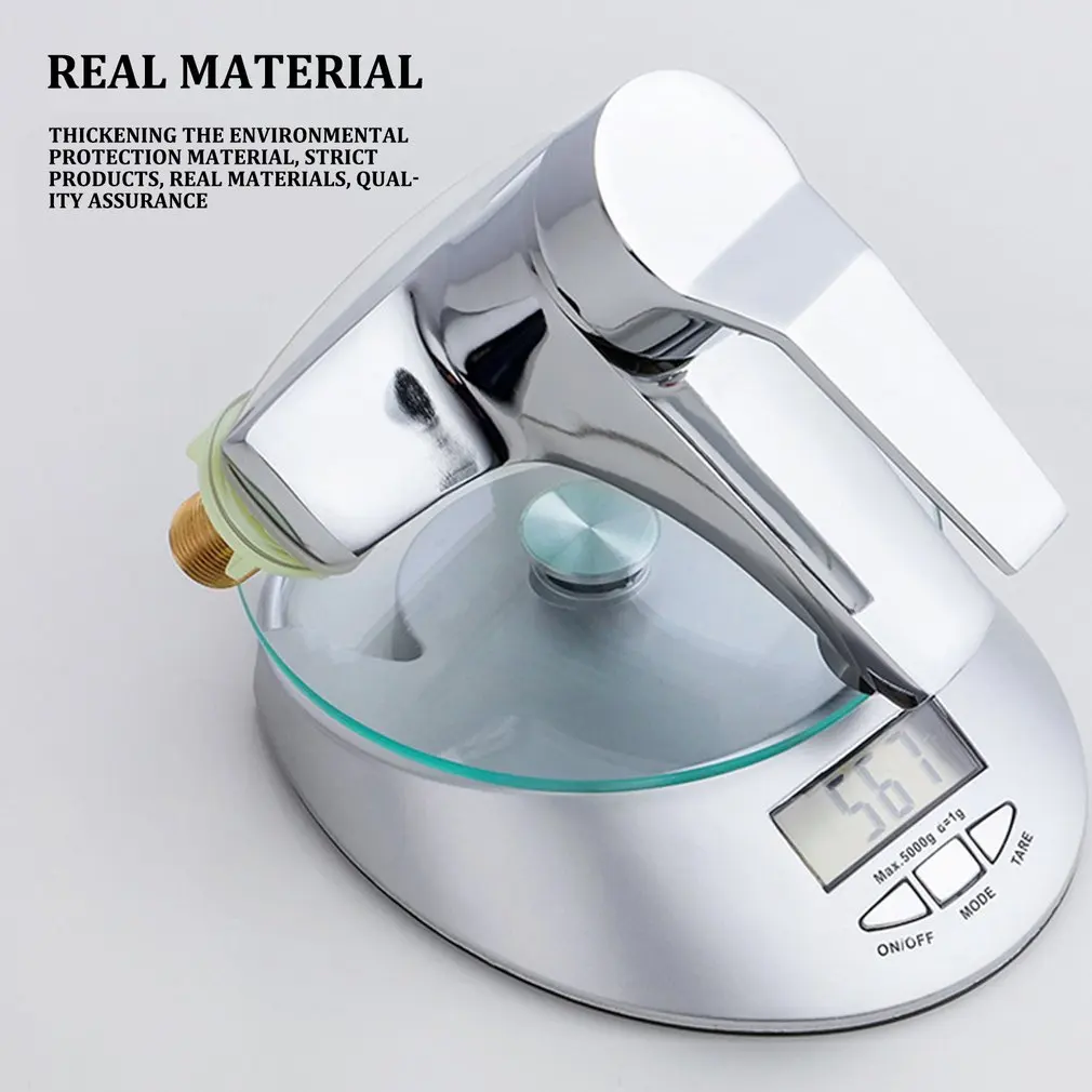 Copper Double Hole Kitchen Instant Heating Faucet Rotatable Hot Cold Dual-use Fast Heating Tap Water Valve
