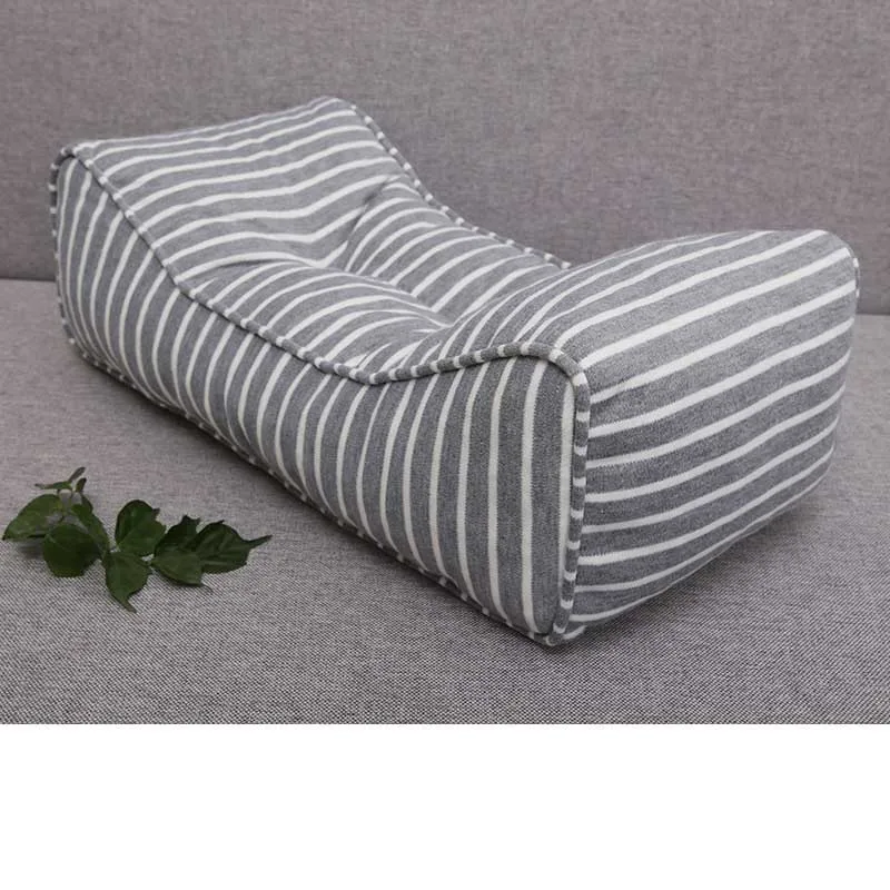 Japan Striped Slow Rebound Memory Foam Cushion Office Lumbar Pillow Computer Chair Waist Cushion Pregnancy Women Waist Support