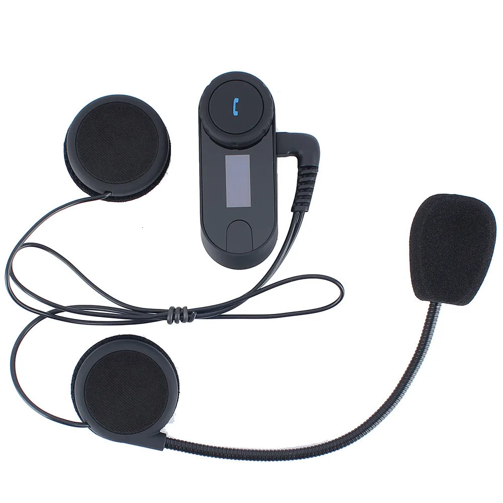 FreedConn TCOM-SC, Bluetooth, мотоциклетная гарнитура, шлем, домофон, ЖК-экран с fm-радио+ мягкий наушник