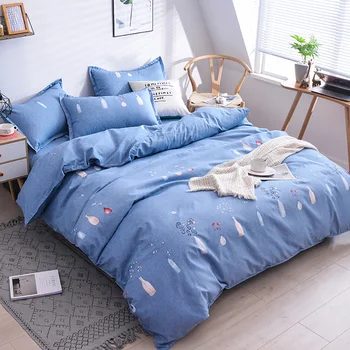 

Thumbedding Designer Bedding Set Colorful Vase Literary Style King Duvet Cover Blue Queen Full Twin Single Unique Design Bed Set