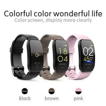 

Fitness Watch Men Pedometer Watch Step Count Band Heart Rate Monitor Smart Bracelet Watch Exercise Clock That Counts Calories