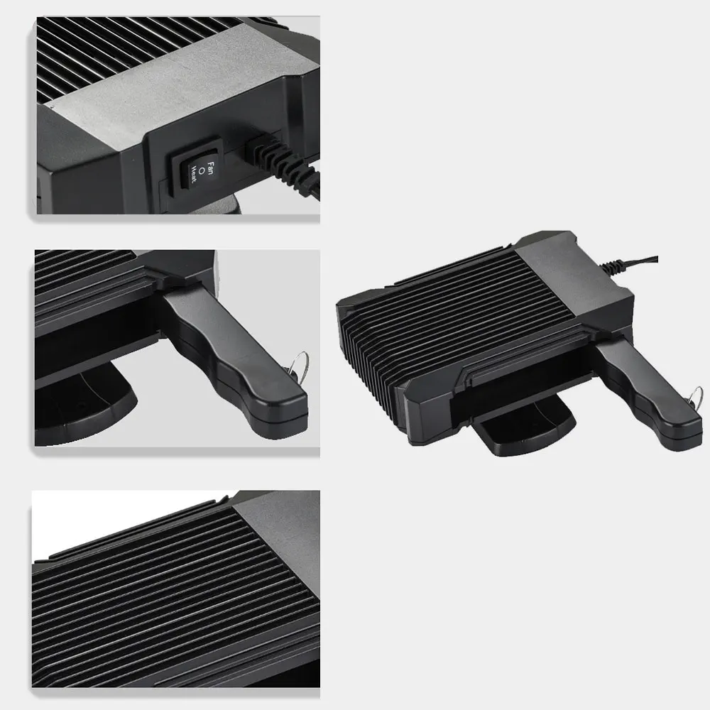 Portable Winter Car Heater 2 in1 Auto Car Van Heater Defroster Cool Fan 12V 24V Universal 150W Winter Windscreen Window Demister