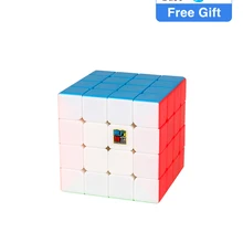 Moyu Meilong – Puzzle magique en forme de cube pour enfant, jouet de taille Mini, avec Surface givrée, sans cordes, 4x4x4, Neo Cubo Magico, 59mm