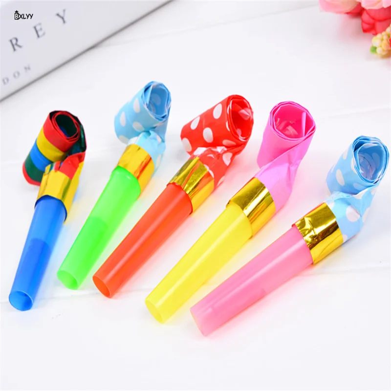 25 шт. день рождения вечеринка дующий свисток дракона детские игрушки сделай сам