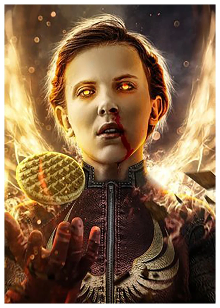 Stranger Things сезон 4 постер для фильмов белый/желтый крафт фото бумага настенная бумага кафе украшения 42x30 см(16,5x11,8 дюйма - Цвет: 7