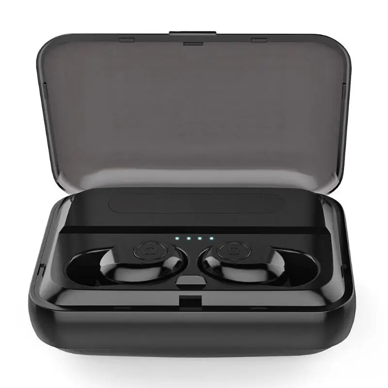 F9-3 Tws Bluetooth 5,0 Наушники Беспроводные спортивные Близнецы наушники белый черный выбор чувствительность 108+ 2 дБ