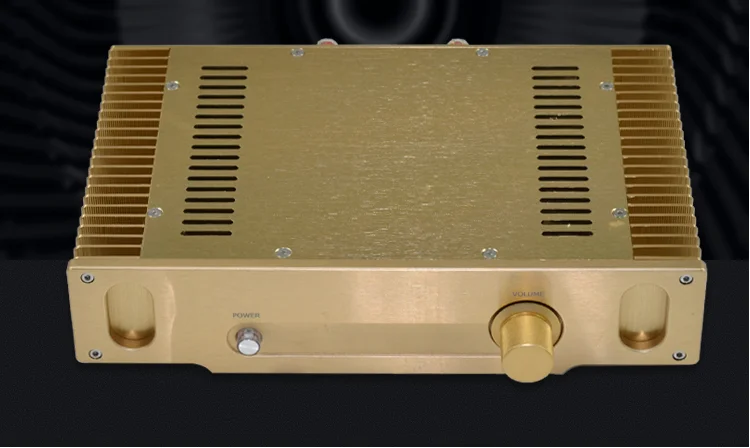 Модернизированная версия капота 1969 18 Вт+ 18 Вт позолоченный hifi усилитель класса enthusiast