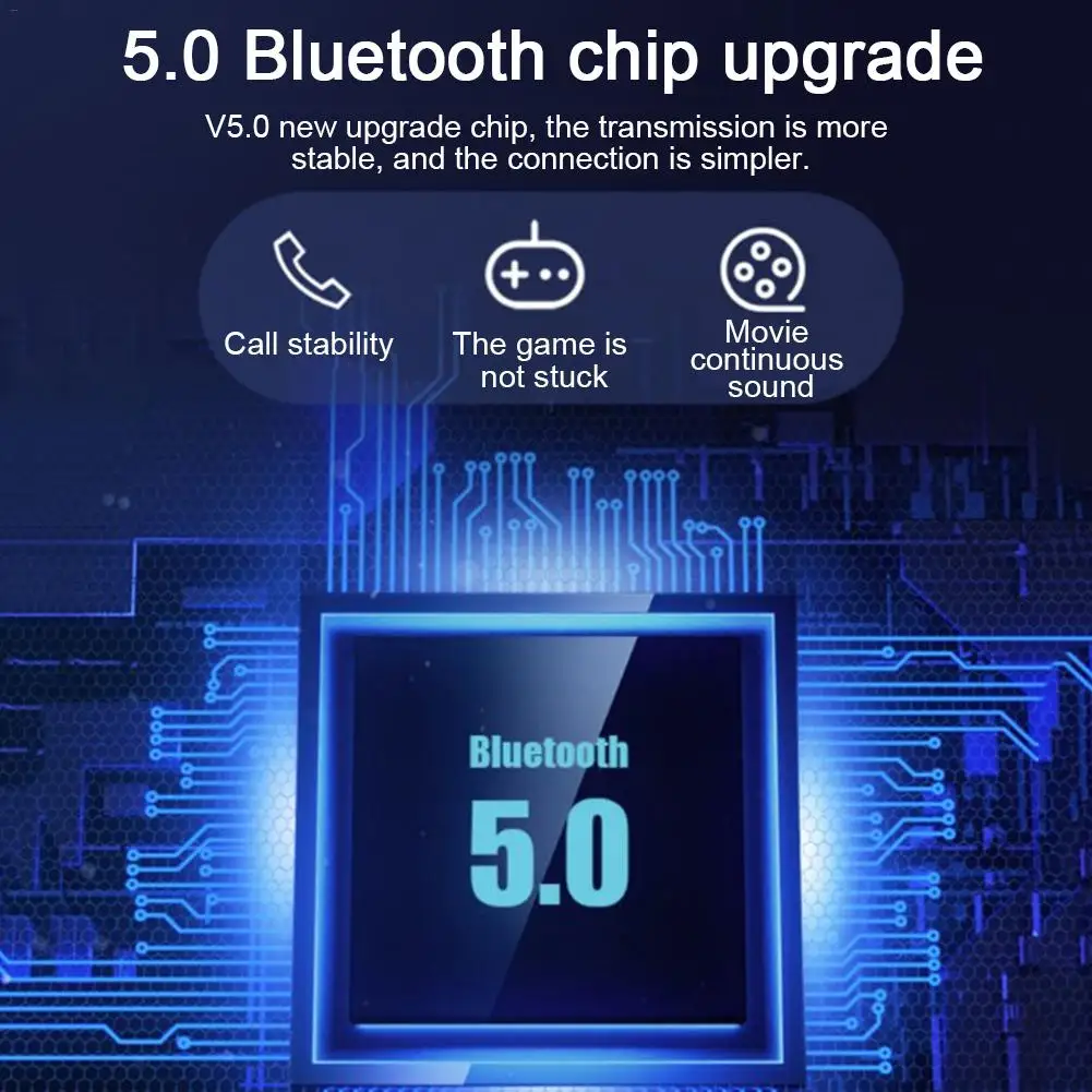 Беспроводные bluetooth-наушники HD стерео беспроводные наушники бинауральные звонки шумоподавление игровая гарнитура для Apple Android