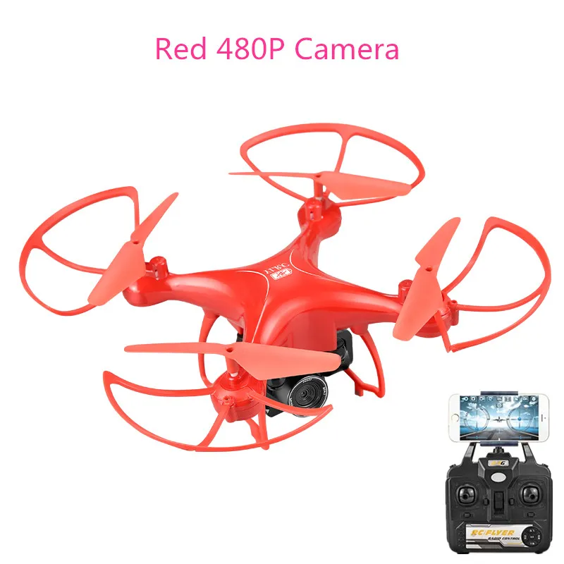 Дроны с камерой HD ESC камера Wi-Fi FPV видео экран передача пользовательский route flight Голосовое управление Радиоуправляемый Дрон игрушечные Квадрокоптеры - Цвет: White 480P camera
