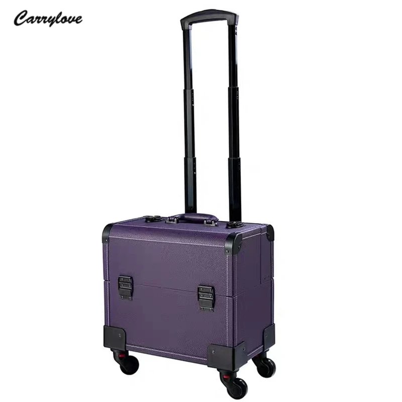 Revolutionair Malen Sentimenteel Carrylove Vrouwen Kleine Medium Make Up Koffer Professionele Cosmetische  Zak Massage Voet Therapeut Trolley Case|Cosmetische tas & Koffers| -  AliExpress