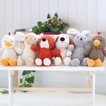 

Creative Multiple Styles Short Plush PP Cotton Small Toys Children's Plush Rabbit Puppy Dolls Birthday Gifts