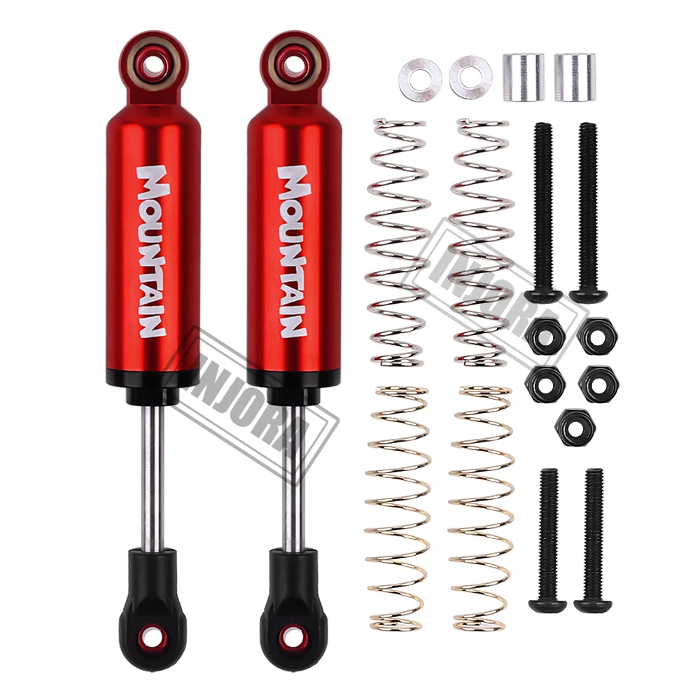 INJORA RC Car 2Pcs Built-in Spring 90/100/110/120mm Shock Absorber Damper For 1/10 RC Crawler Axial SCX10 90046 TRX-4 MST Redcat - Image 2
